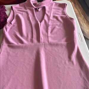 Pink Sleeveless Dress